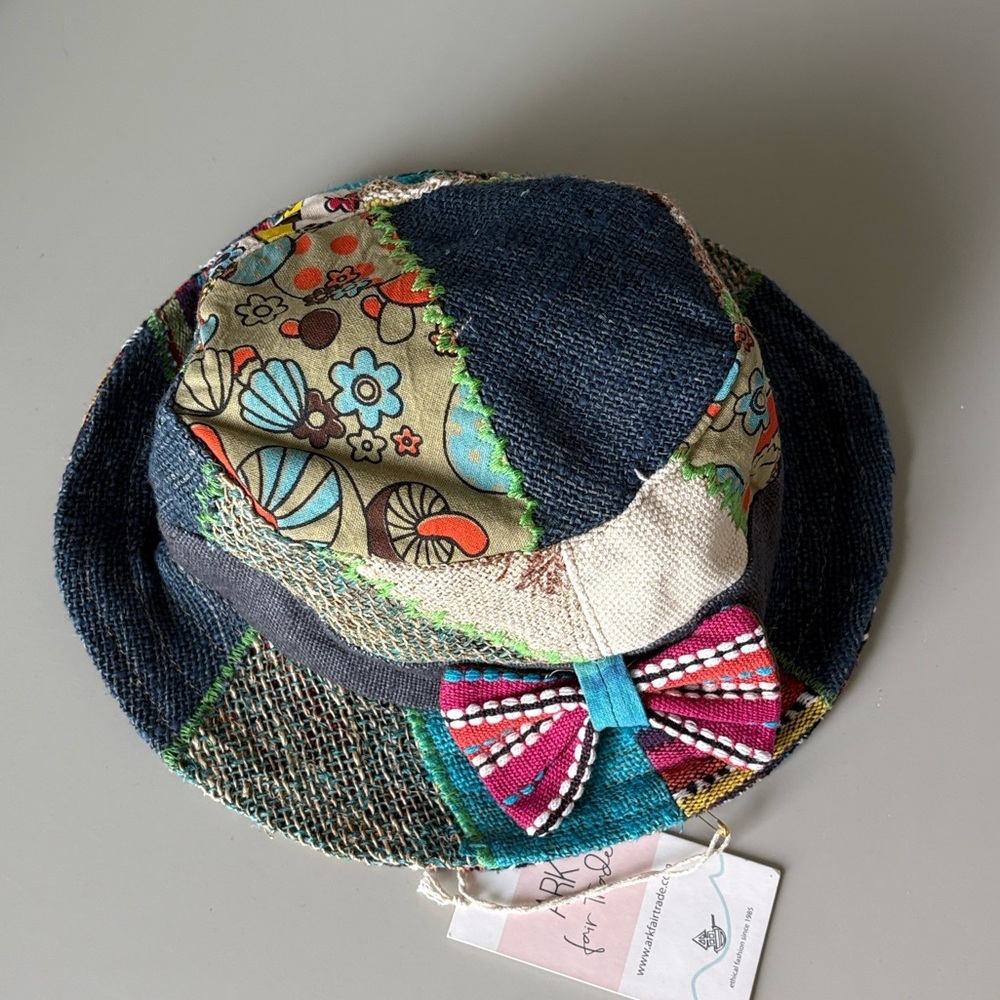 Ark Fair Trade Hemp Bucket Hat Lined NEW - Picture 5 of 7